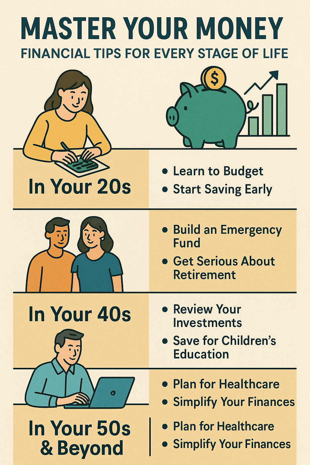 Master Your Money: Expert Financial Tips for Every Stage of Life